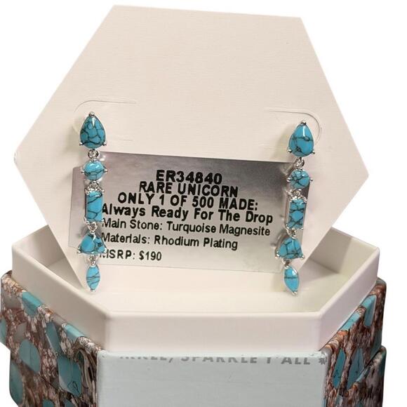 Bomb Party December RARE UNICORN Earrings 